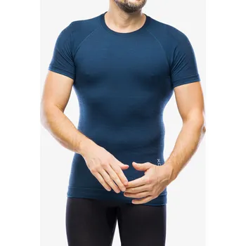 Pánské termoprádlo Termo triko pánské Ortovox 230 Competition Short Sleeve - petrol blue