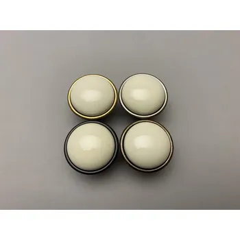 Nábytkové kování Úchytka knopek kov + porcelán 40mm 24316P04000 Povrchová úprava: 83