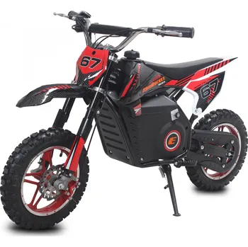 malá motorka Dětská elektrická motorka Viper 1000W 36V, baterie gelová, kola 10, sedlo 63cm, černá