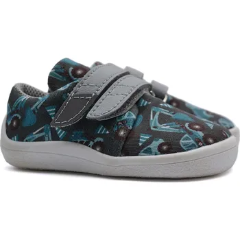 Chlapecké polobotky Barefoot tenisky BEDA BF 0001/ST/W/OP Auta Velikost: 22