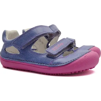 Chlapecké sandály Barefoot sandále DDStep H063-51185 levander Velikost: 32