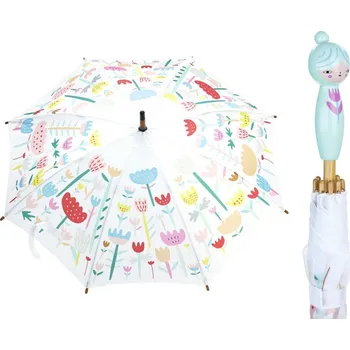 Výuková hračka Vilac Deštník květinový Suzy Ultman modrý