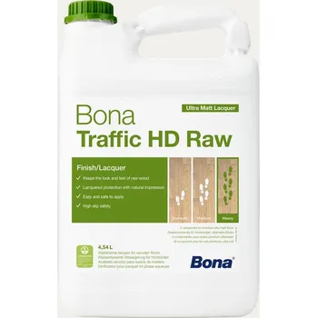 Lak na dřevo Bona lak Traffic HD RAW 4,95 l - doprava zdarma