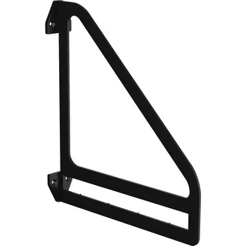 Nábytkové kování Walteco Konzole INSPIRA, 260x234mm, nosnost 20 kg, matná černá