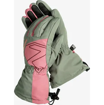Módní doplněk Dětské rukavice Ziener Laval AS AW Junior - green mud
