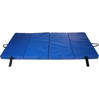 podložka na cvičení Modrá skládací gymnastická žíněnka FoldMat 6 - délka 195 cm, šířka 100 cm, výška 6 cm