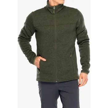 Cyklistická bunda Fleecová bunda Vaude Rienza Jacket III - khaki