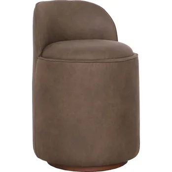 Taburet Solenzara Taburetka s opěradlem a bukovou podnoží NC-7252 Látkové čelounění: TC-003, Povrchová úprava nohou: Graywash M Beech P824A