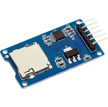 Příslušenství pro datový nosič Čtečka Micro SD karet - modul SPI - 6pin