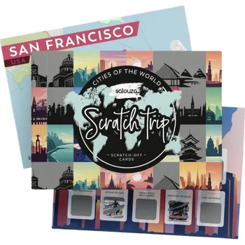 Cestování Salouza Stírací karty 600 míst a atrakcí Světa - doprava zdarma od 1499 Kč