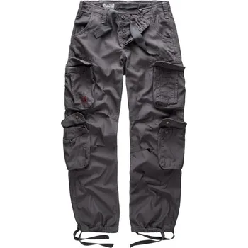 Pánské kalhoty SURPLUS Kalhoty AIRBORNE VINTAGE ANTHRAZIT ŠEDÉ XL ŠEDÁ - GREY