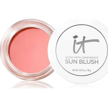 Tvářenka IT Cosmetics Confidence Sun Blush krémová tvářenka pro ženy Sunlit 10 18 g