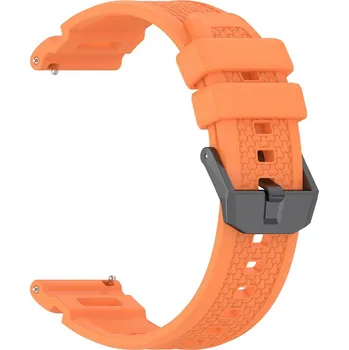 Ostatní příslušenství k chytrým hodinkám VSECHNONAMOBIL 117186 SILICONE Vyměnitelný řemínek pro Garmin Venu X1 oranžový