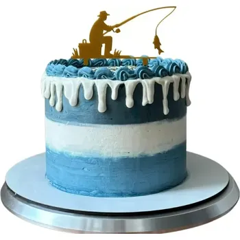 Dortová svíčka Dortový zápich Rybář