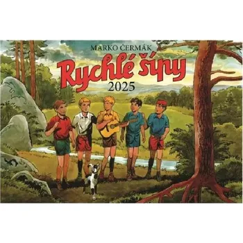 Kalendář Kalendář 2026 Rychlé šípy - nástěnný - Marko Čermák