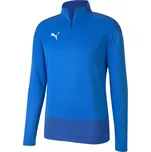 pánská mikina PUMA - BLUE/BLUE - 2XL (Puma Teamgoal 23 training quarter Zip Top)