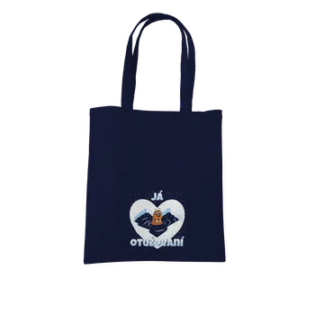 Nákupní taška Bastard Miluju otužování taška French Navy
