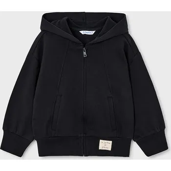 Chlapecká mikina Dětská mikina Mayoral 4449.6D.Mini.9BYA černá 99X, vel. 140