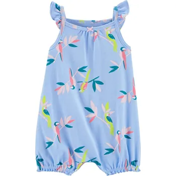 Kojenecký overall CARTER'S Overal letní Blue Bird holka NB