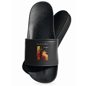 Pánské pantofle Bastard Na ježka pantofle Black