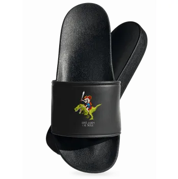 Pánské pantofle Bastard Kluk ve škole pantofle Black