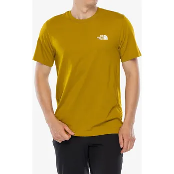 Pánské tričko Bavlněné tričko The North Face S/S Simple Dome Tee - deep dijon