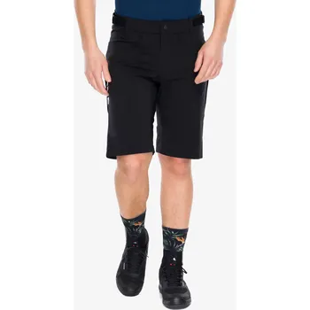 Cyklistické kalhoty Cyklo kraťasy Mons Royale Diversion Merino Trail Shorts - black