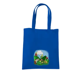 Nákupní taška Bastard Jak se staví nový level? taška Bright Royal