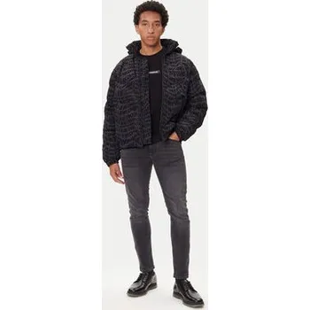 Pánská bunda Versace Jeans Zimní bunda 79GAUD04 Černá Regular Fit 52