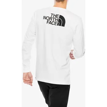 Pánská mikina Mikina bez kapuce The North Face L/S Easy Tee - tnf white