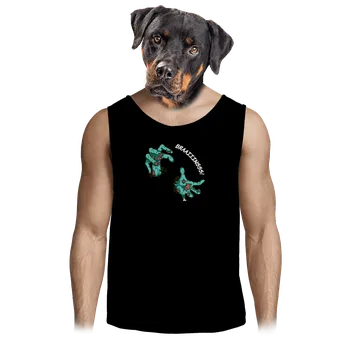 Pánské tílko Bastard Brains pánské tílko Black