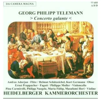 Zahraniční hudba CD Georg Philipp Telemann: Concerto Galante 2012
