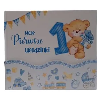 Archivační box Album A4 Roczek, niebieski Miś U/004