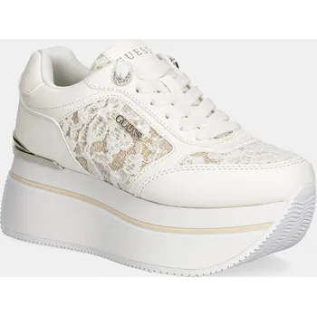 Dámské tenisky Tenisky Guess CAMRIO8 FLTCM8.ELE12.WHITE bílá 00X, EUR 41