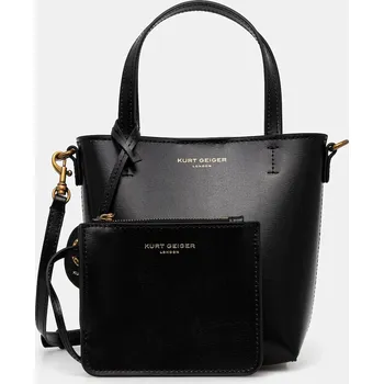 Kabelka Kožená kabelka Kurt Geiger London 4704800109 černá 99X, vel. ONE SIZE