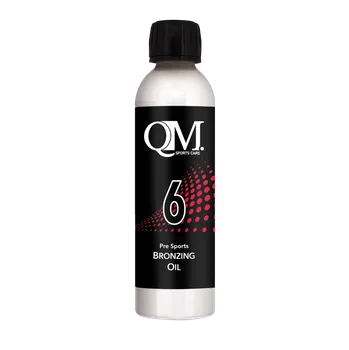 Masážní přípravek QM Sports Care QM6 Bronzing olej 200 ml