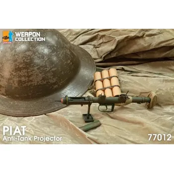 Doplněk k figurce Zbraň pro 1/6 figurky PIAT Anti-Tank Projector (Green)
