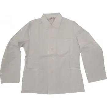 Pánská košile Bundeswehr Blůza pro zdravotníky s dlouhým rukávem San-Personal BÍLÁ BÍLÁ - WHITE 56