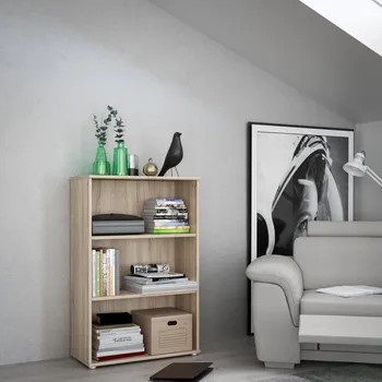 Knihovna Knihovna Baur střední, dub sonoma 73x111x34 cm