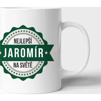 Hrnek Jaromír je nejlepší na světě - extravelký 550ml