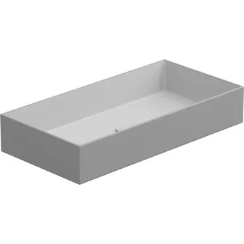 Umyvadlo Umyvadlo na desku Zenith FS 80 keramické, dvoubarevný, 80x40 cm, ZELAVFS80BI000033