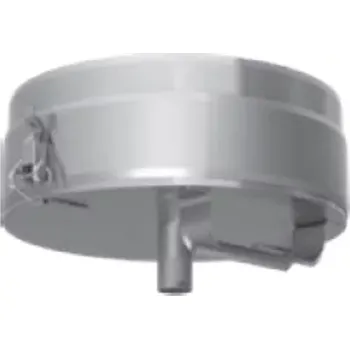 Komín Odnímatelná nádobka spodního ukončení, prům. 130 mm