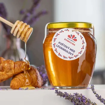 Včelařství Domovina Květový med levandulový Hmotnost: 750 g
