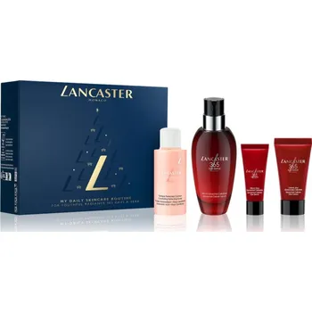 Pleťové sérum Lancaster 365 Skin Repair Lancaster Skin Essentials Comforting Perfecting Toner zklidňující pleťové tonikum cestovní balení 30 ml + Lancaster 365 Skin Repair Liposomal Cellular Serum sérum vyplňující vrásky 50 ml + Lancaster 365 Skin Repair Liposomal Cell