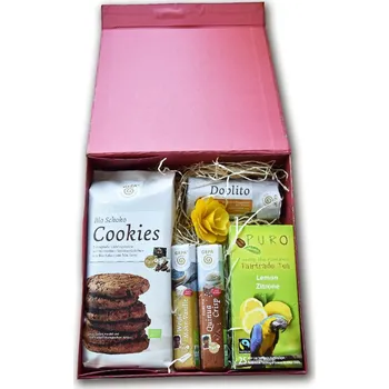 Dárkový potravinový koš Miko Fairtrade dárkový balíček Chvilka na sebe