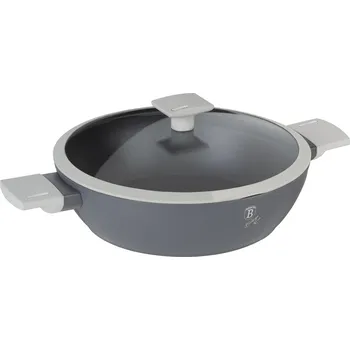 Hrnec Berlinger Haus Mělký hrnec s titanovým povrchem a poklicí 28 cm ASPEN COLLECTION