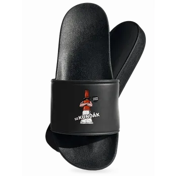 Pánské pantofle Bastard Sekunďák pantofle Black