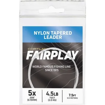 Cortland ujímaný návazec FairPlay Leader Clear|3x 7lb 9ft