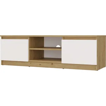 Televizní stolek Falco TV stolek Malvína 120 dub artisan/bílá