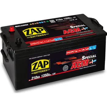 Autobaterie ZAP 72002 TRUCK AGM 220Ah 12V 1200A 518x264x215/243
